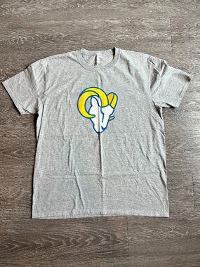 Fanatics "Los Angeles Rams" T-shirt, heather gray, X-large